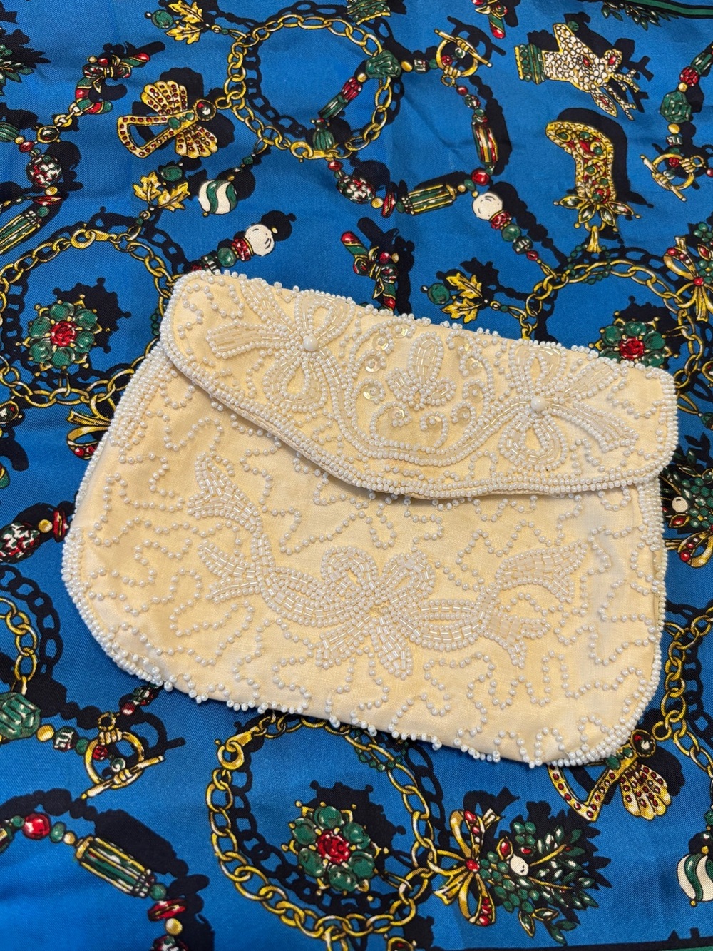 Vintage Walborg Beaded Clutch Bag